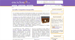 Desktop Screenshot of enciclonet.com